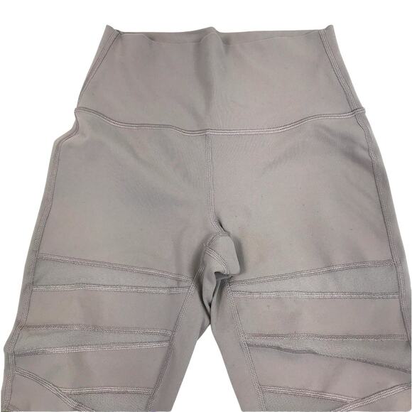 LULULEMON Wunder Under Pant High-Rise Mesh 28" Sz 4 Gray Yoga Special Edition - Picture 8 of 11